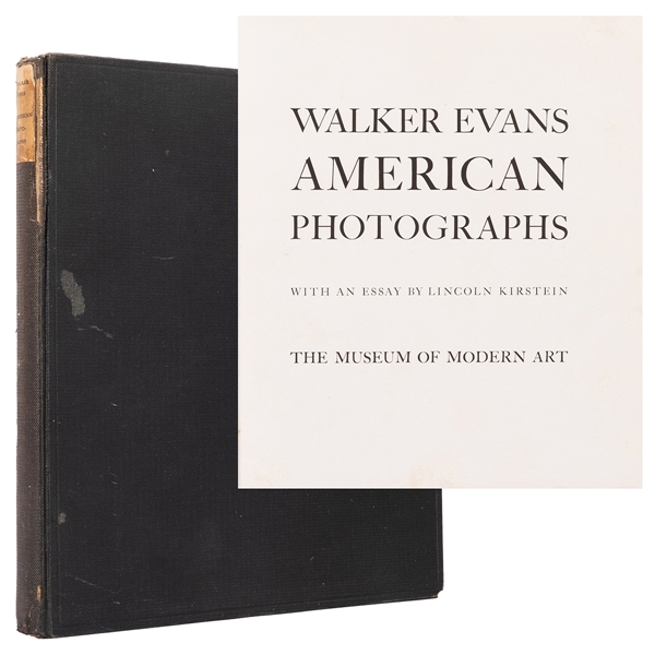 Walker Evans American Photographs.