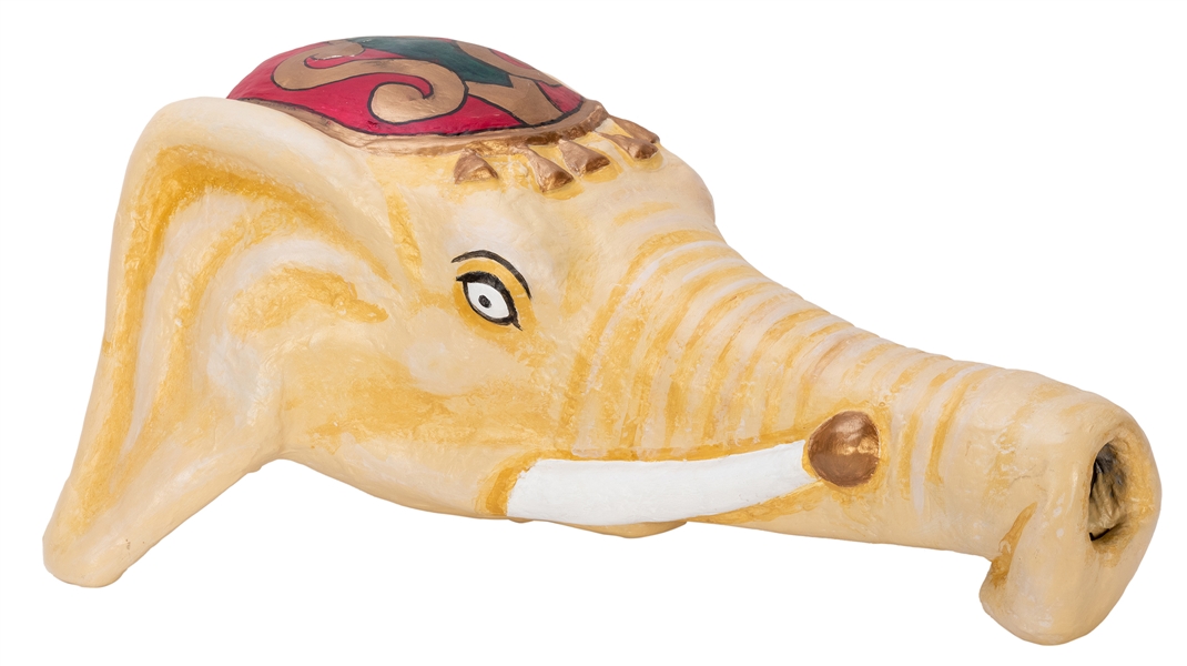  Leon, Leon M. A Figural Leg from The Great Leon’s Elephant ...