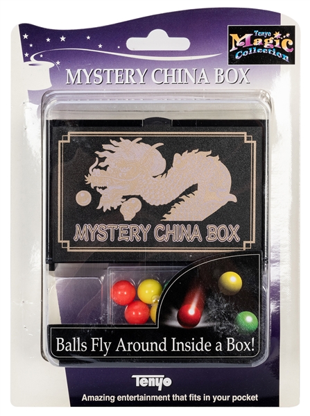  Tenyo Mystery China Box T-201. Three balls of different col...