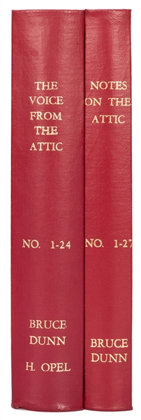 Voice From the Attic (Nonesuch Typescript Edition) and Note...