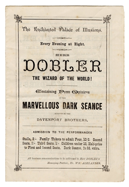  Dobler, Herr (William George Smith). Herr Dobler Enchanted ...
