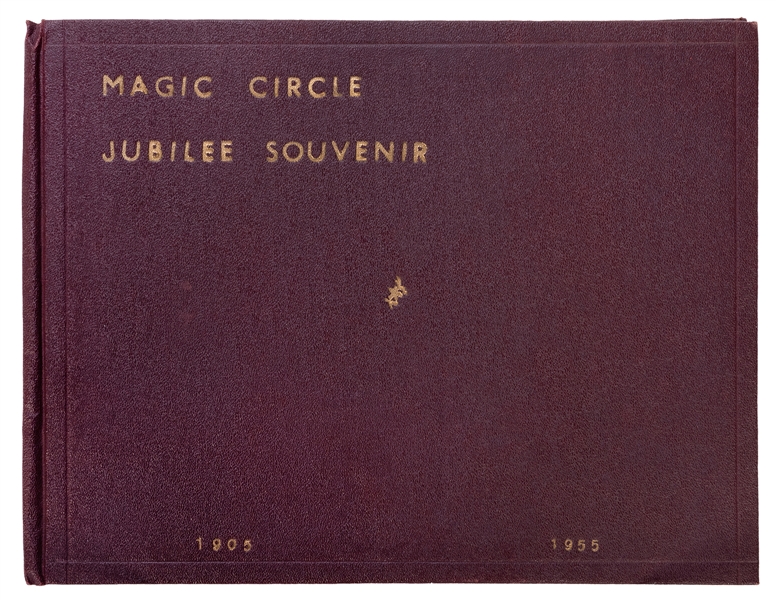  [Autographs] Magic Circle Jubilee Souvenir Program Signed....