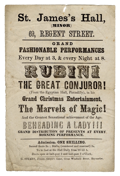  Rubini (Philip Prentice Anderson). Rubini The Great Conjuro...