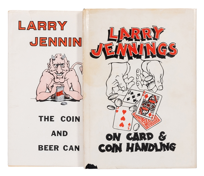  Jennings, Larry. Larry Jennings on Card & Coin Handling. Oa...