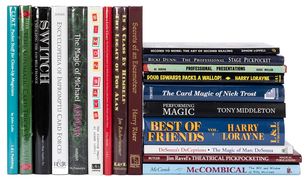  Lot of L&L Publishing and Other Modern Magic Books. Subject...