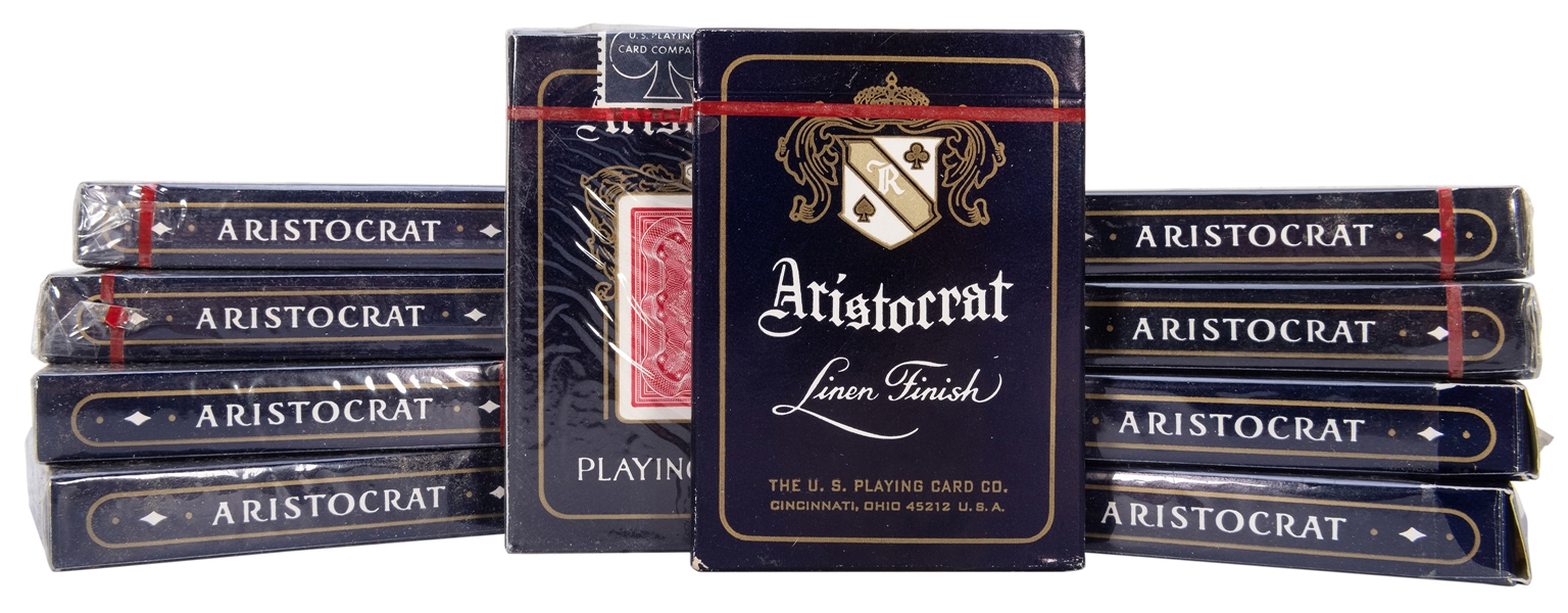  Aristocrat 727 Playing Cards. Ten Decks. Cincinnati ca. 19...