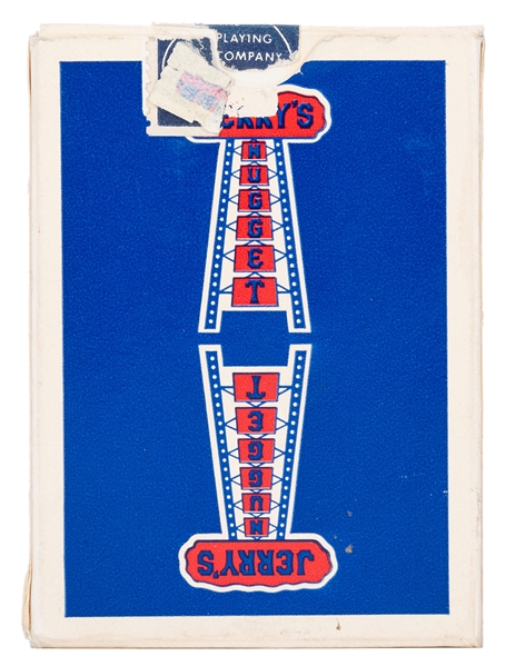  Jerry’s Nugget Playing Cards. North Las Vegas ca. 1980s. 5...