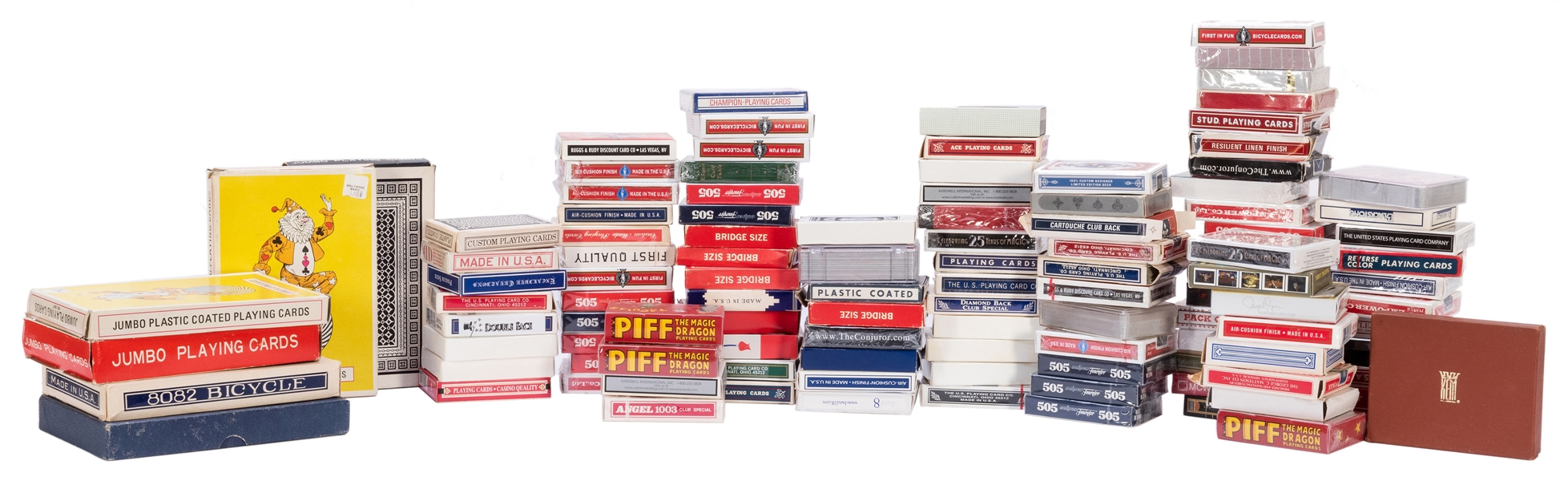  Collection of Magic Decks of Playing Cards. Approximately 7...