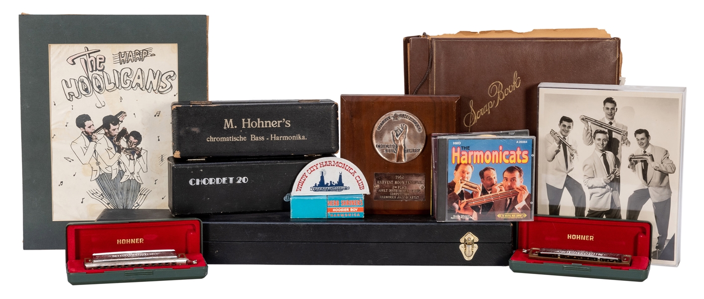  Johnny Thompson’s Harmonicas and Related Music Memorabilia....