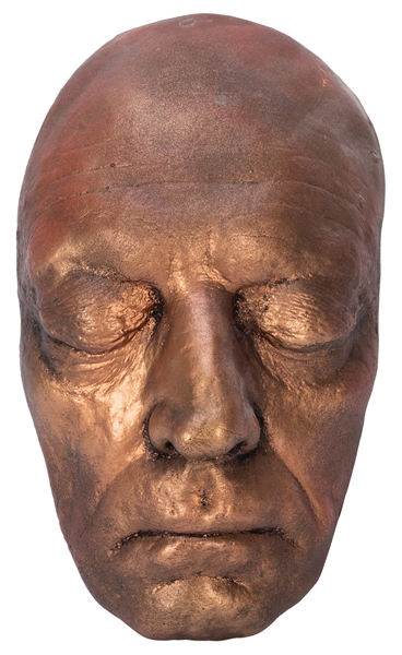 Keaton, Buster. Buster Keaton Life Mask. Date of casting un...