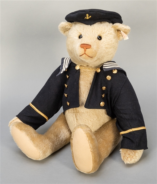  Steiff “Kapitan” Captain / Sailor Pre-Production Teddy Bear...