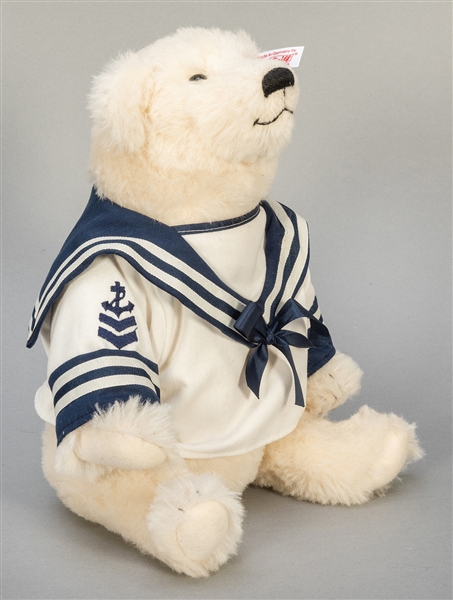 Lot Detail - Steiff Polar the Titanic Bear Pre-Production Bear