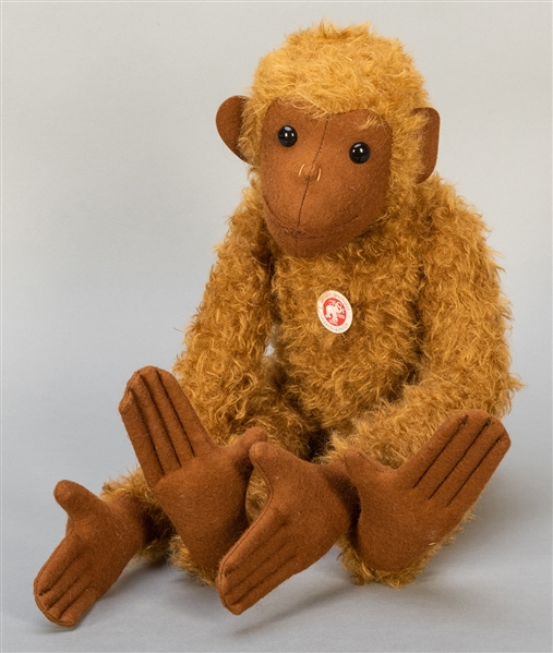  Steiff Monkey 1903 Replica Limited Edition. 2004. From an e...