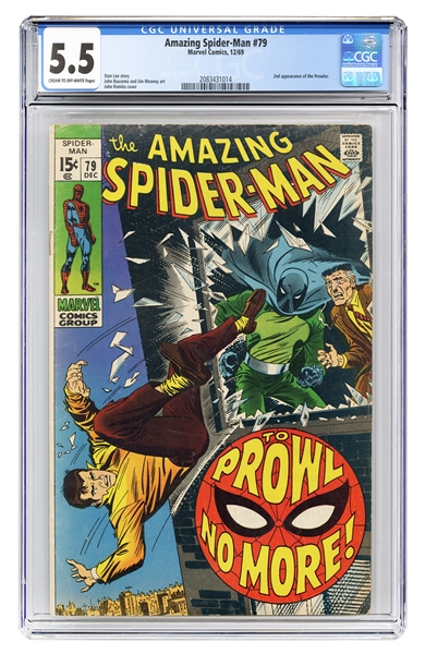  Amazing Spider-Man #79. Marvel Comics, 1969. CGC 5.5 graded...