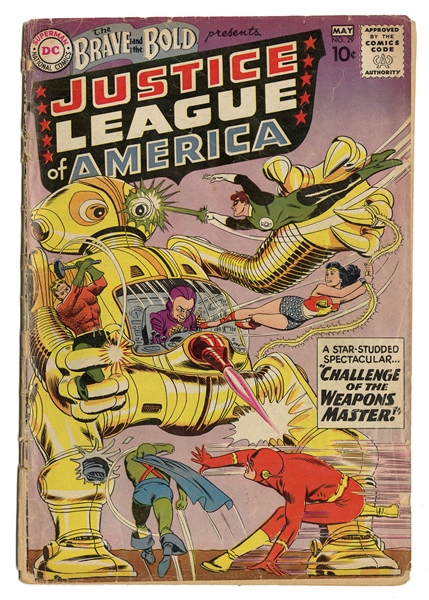  Brave and the Bold #29. DC Comics, 1960. Ungraded (spine wo...