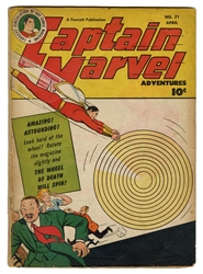  Group of Five Captain Marvel Comics. Ungraded. Includes Nos...