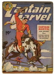  Group of Five Captain Marvel Comics. Ungraded. Includes Nos...
