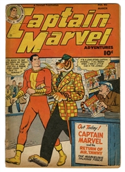  Group of Five Captain Marvel Comics. Ungraded. Includes Nos...