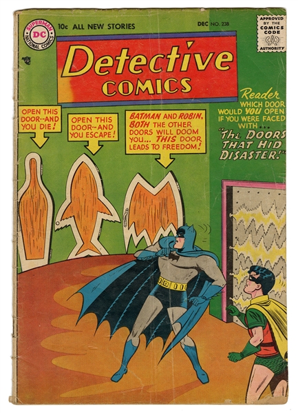  Detective Comics #238. DC Comics, 1956. Ungraded copy.