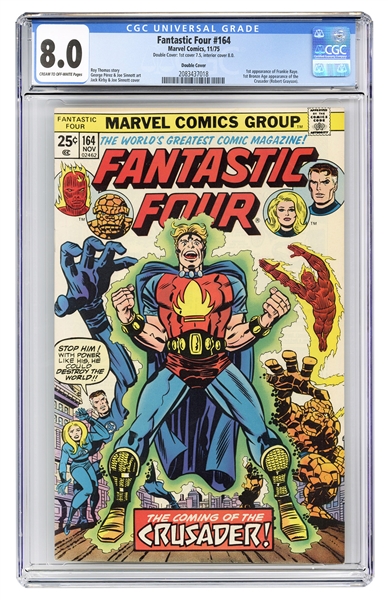  Fantastic Four #164, [double cover]. Marvel Comics, 1975. C...