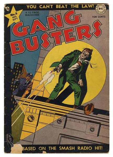  Gang Busters #5. DC Comics. Ungraded.