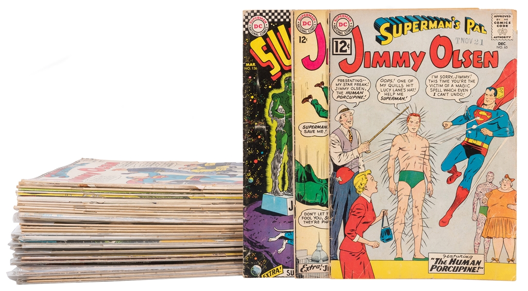  Group of 35 Superman Related Comics. DC Comics. Ungraded co...