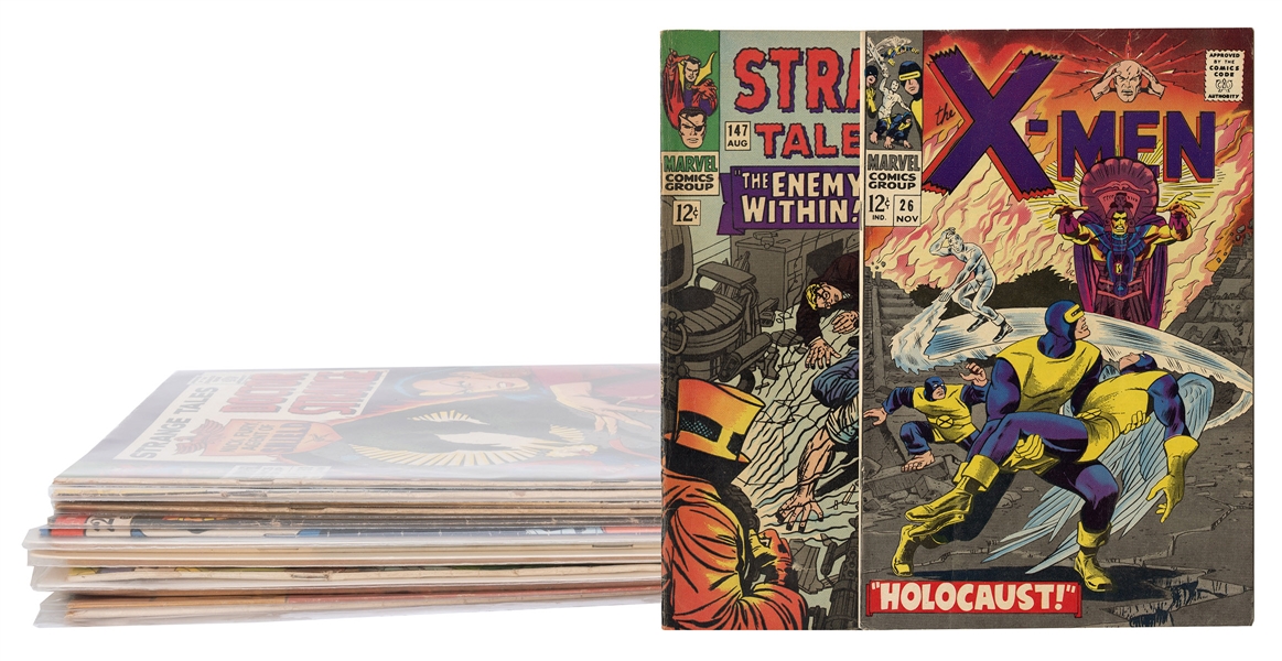  X-Men / Strange Tales / Spider-Man and Other Comics Lot. In...