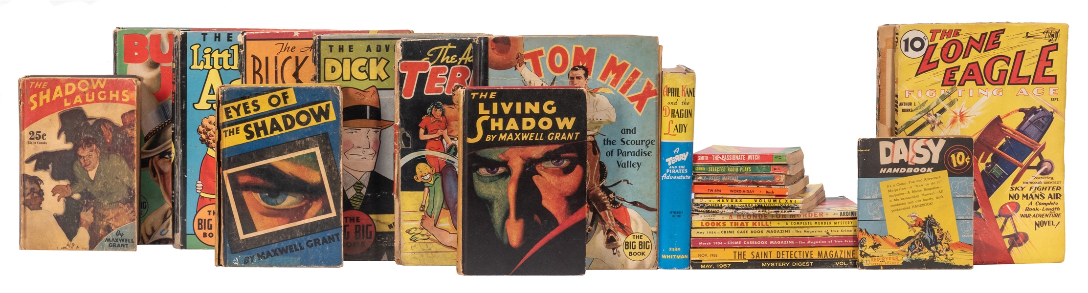 Assorted Big Big Books, Pulps, and Related Titles. 1930s/40...