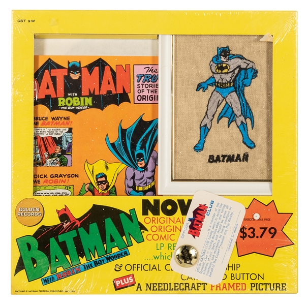  Batman Golden Records Factory Sealed Box Set with Needlecra...