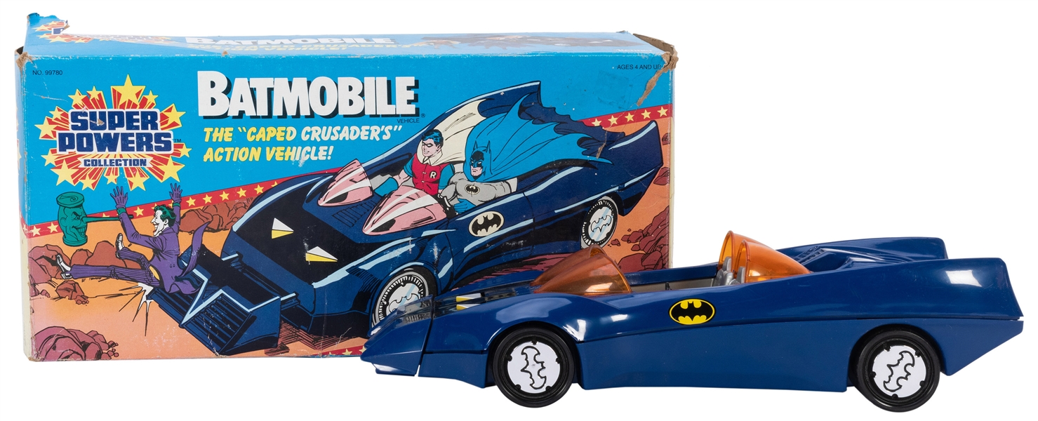  Kenner 1984 Batmobile with Original Box. DC Comics/Kenner, ...