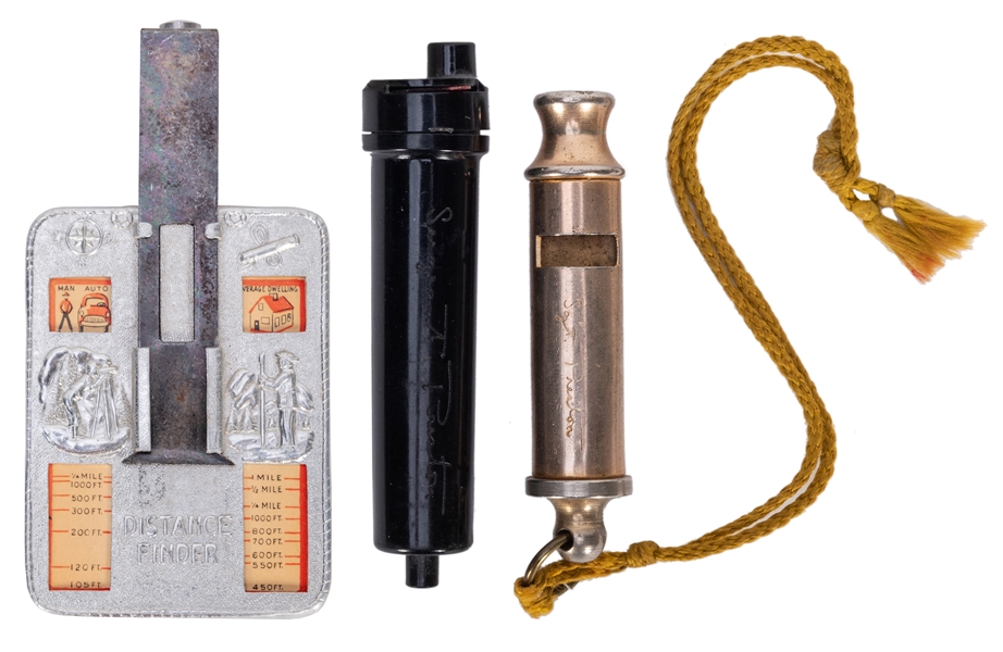  Sergeant Preston Mounted Police Whistle, Signal Device, and...
