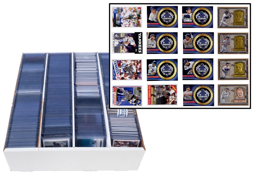  2011-12 Topps New York Yankees Baseball Card Collection. A ...