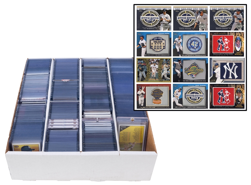  2009-10 Topps New York Yankees Baseball Card Collection. A ...
