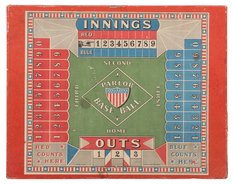  Early Parlor Baseball Game by Frank Honeck. Bavaria: The Sp...