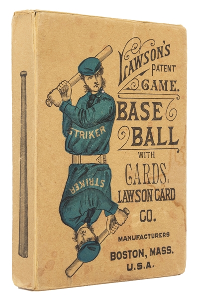  Lawson’s Patent Baseball Playing Cards. Lawson Card Co., Bo...