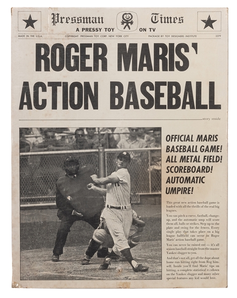 Roger Maris Swinging B&W Scratch Print