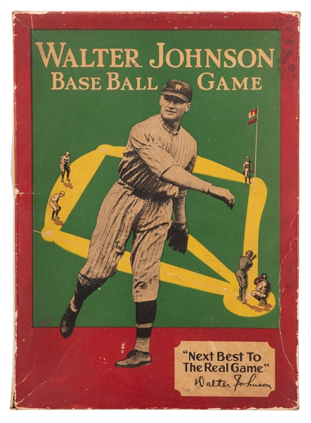  Walter Johnson Baseball Game. Washington D.C., ca. 1934. In...