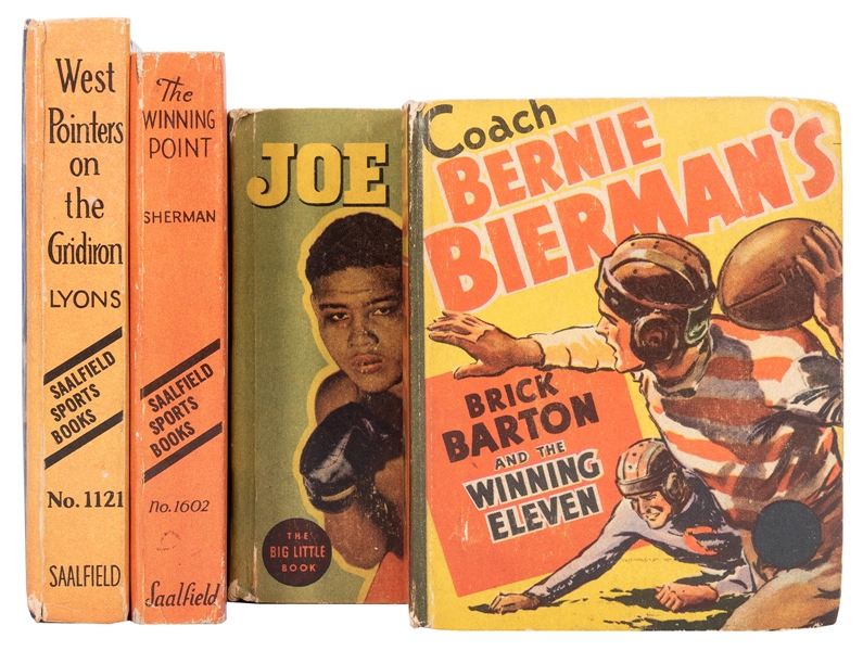  Four Sports Related Big Little Books. Includes Joe Louis: T...