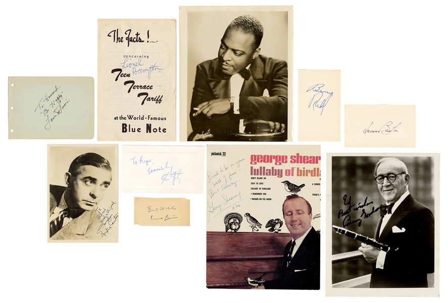  Jazz Musicians and Bandleaders Collection. Subjects include...
