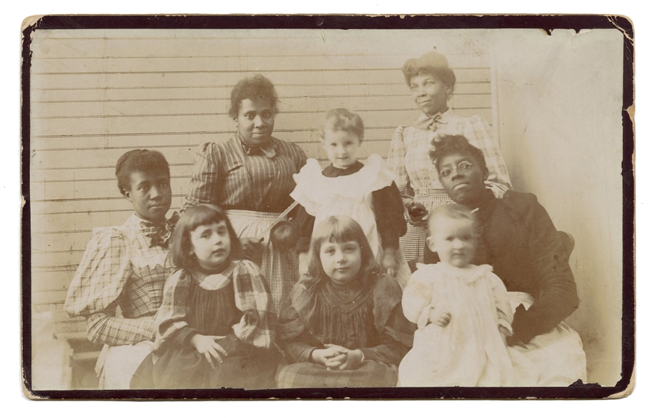  African American Nannies Photo. Circa 1900. Unusual photogr...
