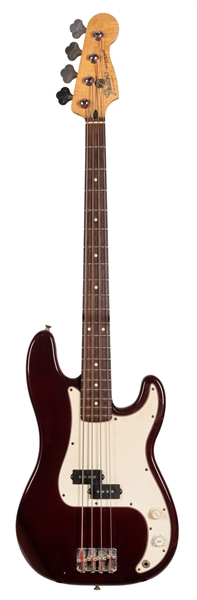  Fender Precision Electric Bass Guitar. Mexico, ca. 1980s. A...