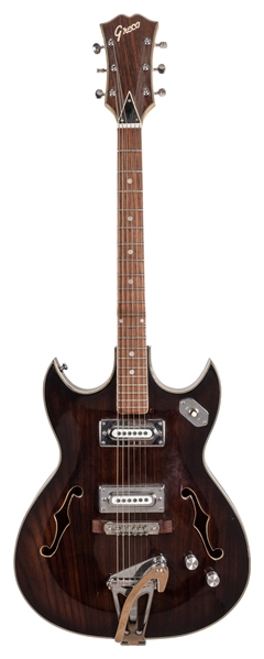  Greco E920 Hollow Body Electric Guitar. Japan, 1960s. Rosew...
