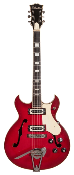  Silvertone Electric Guitar. Japan, ca. 1960s. Hollow body, ...