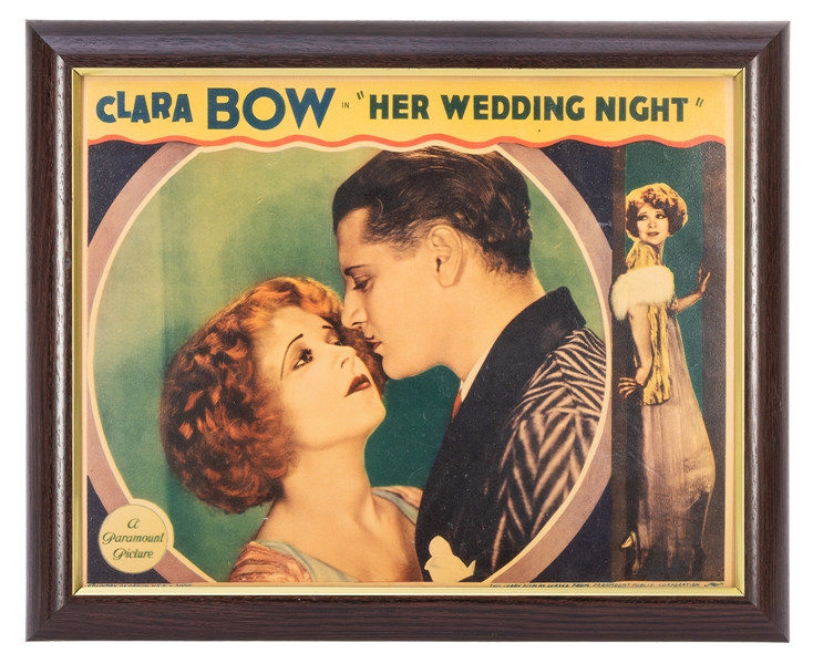  “Her Wedding Night” Lobby Card. Paramount, 1930. Starring C...