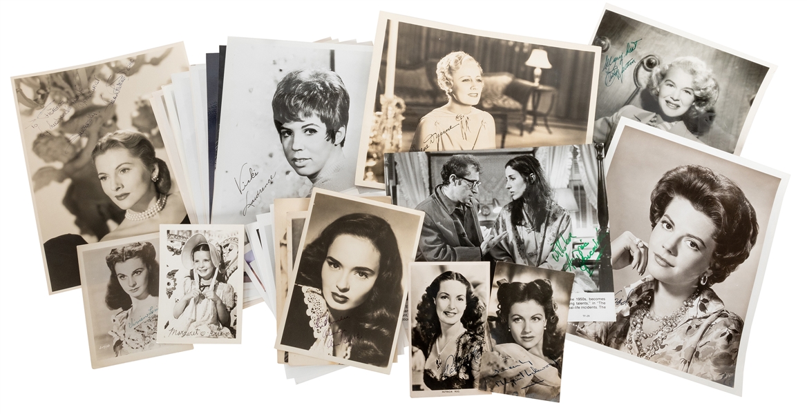  Female Entertainers Photo Collection. U.S., mid to late 20t...