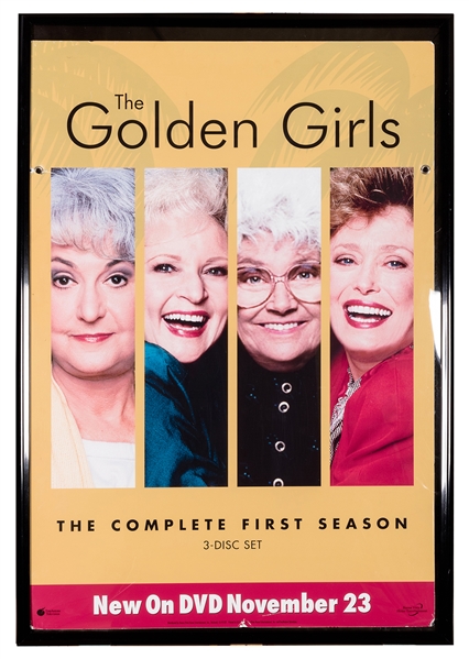  Rue McClanahan’s Golden Girls DVD Release Party Poster. New...