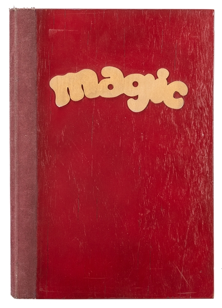  Faux Magic Book Storage Box with Playing Cards. Sturdy wood...