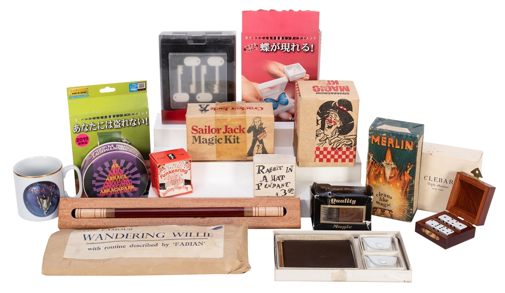  Collection of Close-Up Magic, Boxed Tricks, and Souvenirs. ...