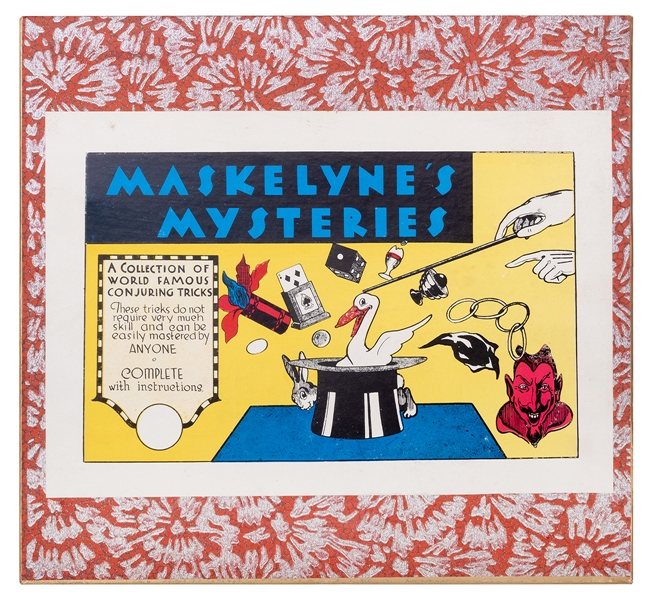 Maskelyne’s Mysteries Magic Set. London: Demon Magic, 1957....