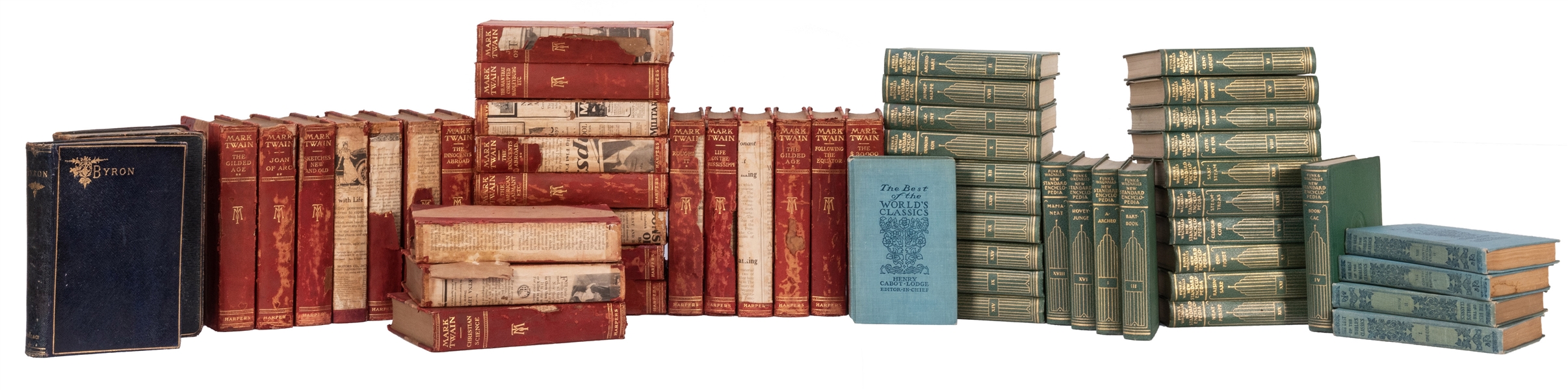  Works of Mark Twain and Other Book Sets. Includes The Writi...